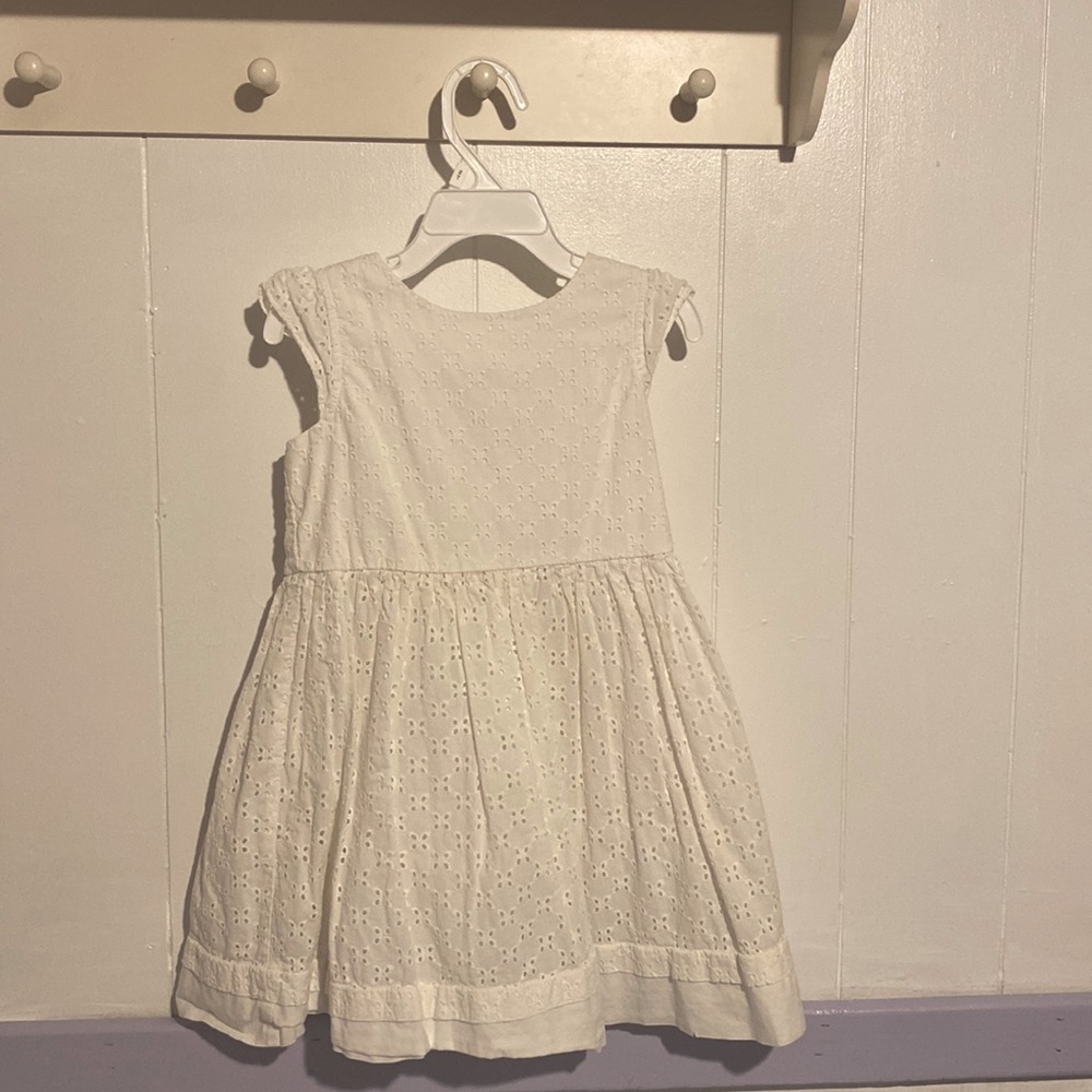 White Gymboree dress